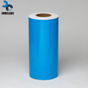 blue Color PVC Sticker High Quality Printable Self Adhesive Sticker Vinyl Label Roll Vinyl Sticker for Inkjet Printers