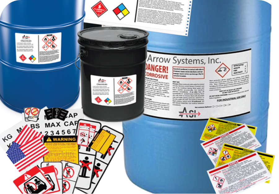 Fluorescent Paper Label