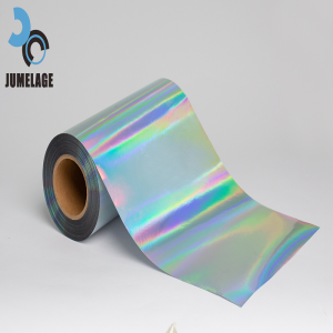 UV Inkjet Compatible Rainbow Holographic BOPP Label Sticker Material
