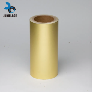 OEM Digital Printing Inkjet Pet Digital UV Inkjet Glossy Silver Label Pet Roll Film Self Adhesive Paper
