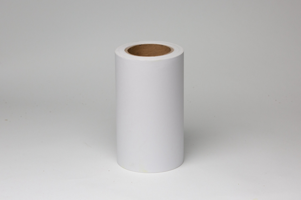 Eco-friendly white PVC self-adhesive label material