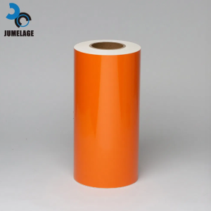 Best Sell Orange Color Self Adhesive Vinyl Roll Colored PVC Vinyl Sticker