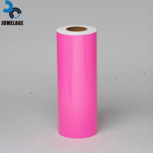 80/100/120 Micron Pink Color PVC Vinyl Sticker Paper Rolls Self Adhesive Vinyl for Advertising Outdoor