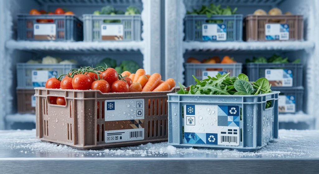 Waterproof self-adhesive label materials for food and beverage packaging