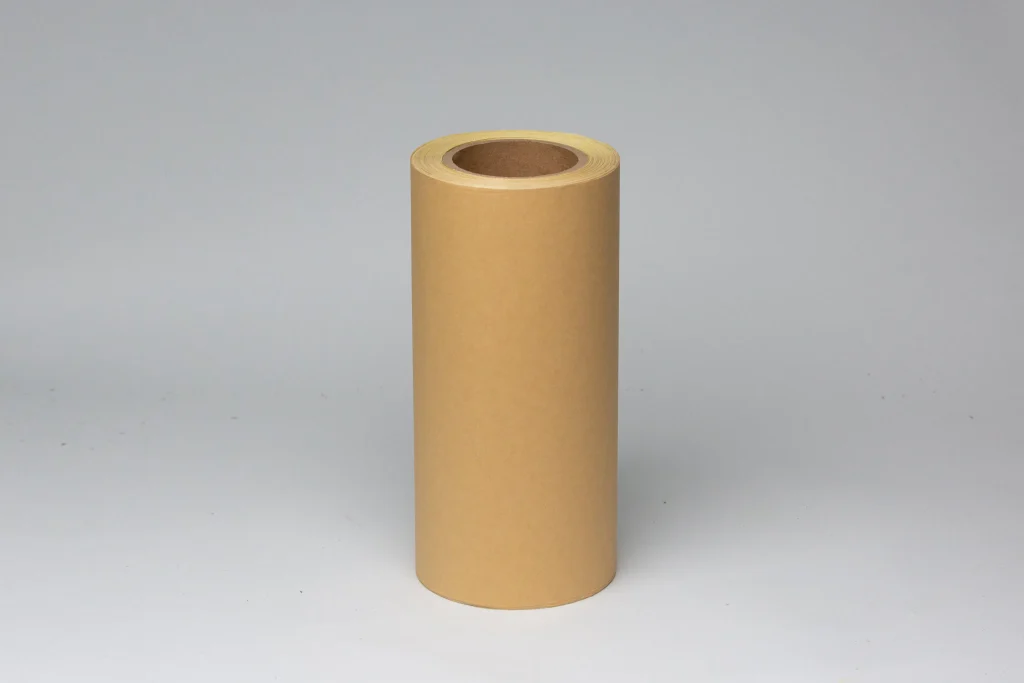 Vintage kraft self-adhesive paper label material