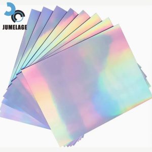 Holographic BOPP Rainbow Label Material Sticker