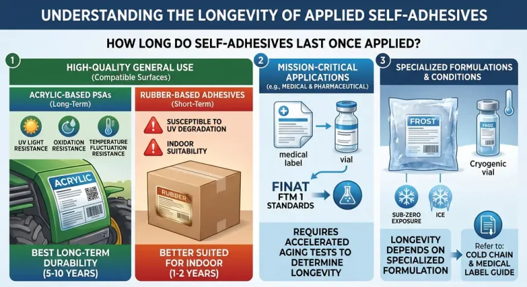 how long do self-adhesives last