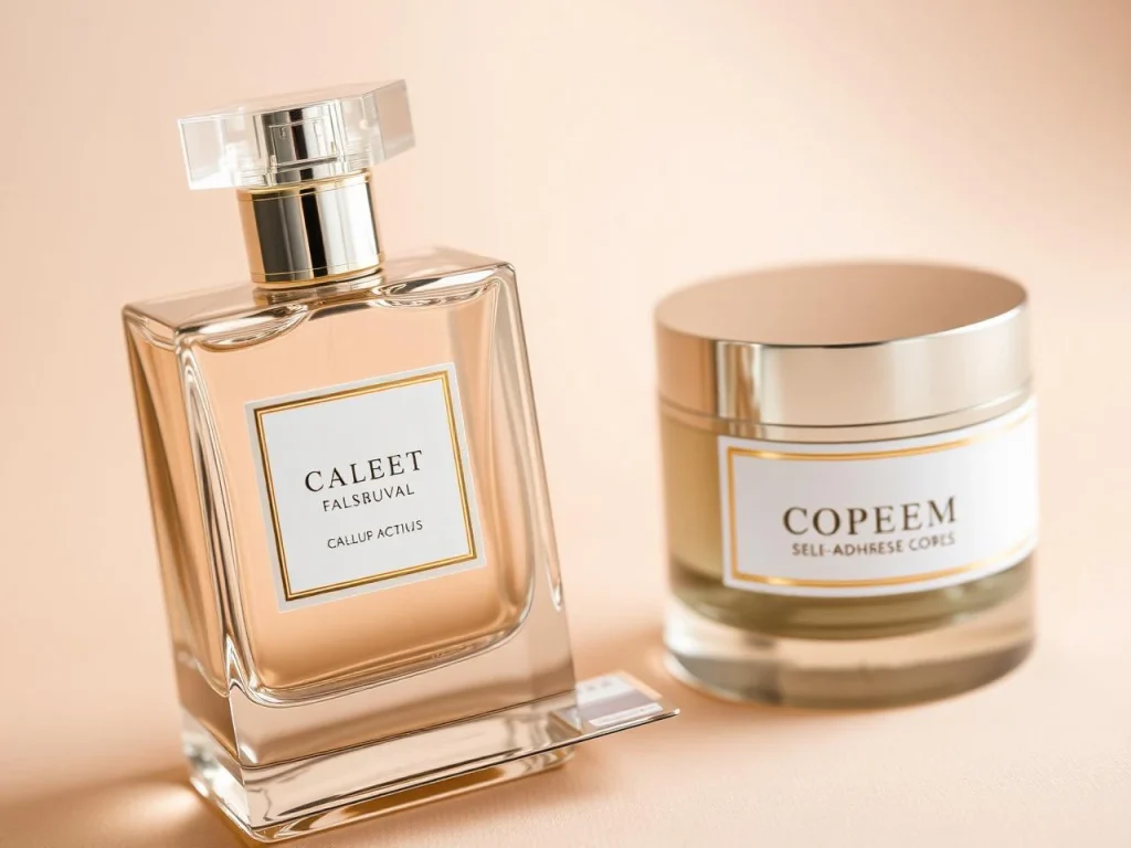 Textured adhesive labels for wine & spirits.